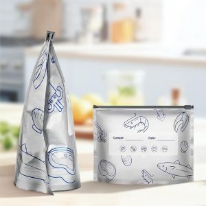 20 Pcs - Aluminum Foil Zip Lock Bags